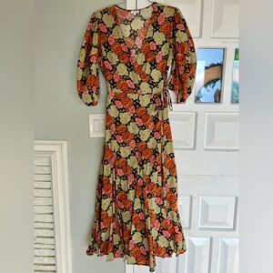 RHODE Surplice Dress